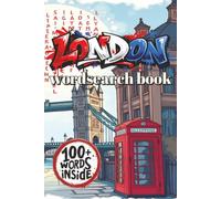 London wordsearch book: wordsearch puzzles with easy to read print all themed around London | 6x9 inches, 110 pages | 50 + puzzles, a perfect gift for ... holidays or just to show your appreciation