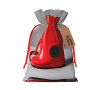 Londres - Bolsas de regalo reutilizables con cordón con estampado de botas de teléfono, perfectas para vacaciones y fiestas