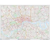 Londres Centro Ciudad - (D12) - Mapa de pared