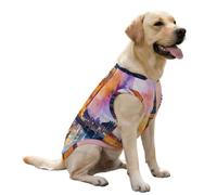 Londres en Acuarela Chaleco refrescante para Perros Camisas de Verano Sudadera Linda Ropa para Mascotas para Cachorros Grandes