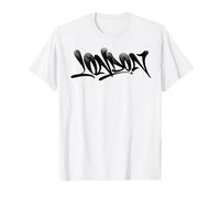 Londres Graffiti City Street Art Handstyle Reino Unido Inglaterra Camiseta