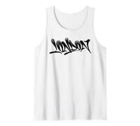 Londres Graffiti City Street Art Handstyle Reino Unido Inglaterra Camiseta sin Mangas
