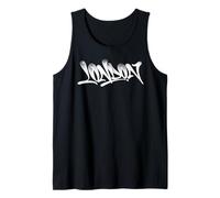 Londres Graffiti City Street Art Handstyle Reino Unido Inglaterra Camiseta sin Mangas