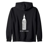 Londres Inglaterra Capital Big Ben Londres Turismo Sudadera con Capucha