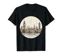 Londres Inglaterra | Gráfico Souvenir Tourist London City Camiseta