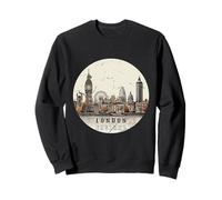 Londres Inglaterra | Gráfico Souvenir Tourist London City Sudadera