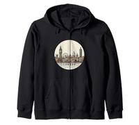 Londres Inglaterra | Gráfico Souvenir Tourist London City Sudadera con Capucha