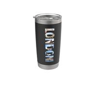 Londres Inglaterra Mon Vaso térmico de acero inoxidable de doble pared