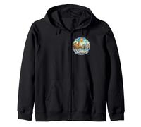 Londres, Inglaterra, Reino Unido, Postal Vintage Sudadera con Capucha