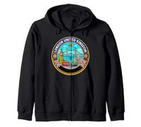 Londres Inglaterra Round Travel Souvenir Landmark Turista Regalo Sudadera con Capucha