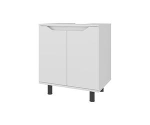 Londres mueble de baño para lavamanos pedestal con puertas dobles