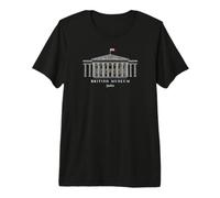 Londres, Museo Británico, Dibujo a Mano, Inglaterra Camiseta Premium