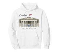 Londres, Museo Británico, Dibujo a Mano, Inglaterra Sudadera con Capucha