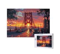 Londres Puzzle 2000 Piezas,Grande Rompecabezas Adultos de Madera,Atardecer Puzzles Juegos Divertidos/Relajantes/Desafiantes para Adultos y Principiantes,como Regalo para Amigos y Seres Queridos M-662