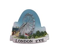 Londres Reino Unido 3D London Eye Imán de Refrigerador Recuerdos Turísticos Resina Pegatinas Magnéticas Imán de Nevera Hogar y Cocina Decoración de China