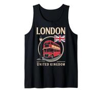 Londres Reino Unido Viajes City Journey Camiseta sin Mangas