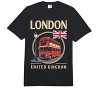 Londres Reino Unido Viajes City Journey Comfort Colors Adult Heavyweight T-Shirt