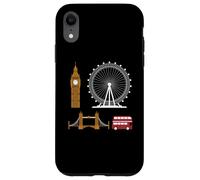 Londres Souvenir Vintage London Sights For London with Love Carcasa para iPhone XR