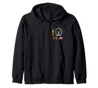 Londres Souvenir Vintage London Sights For London with Love Sudadera con Capucha