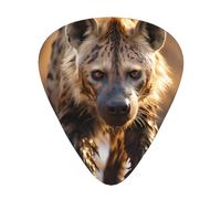 Lone Hyena - Púas de guitarra en tamaños finos, medianos y gruesos, juego de 12 piezas, adecuadas para guitarra eléctrica y varios instrumentos