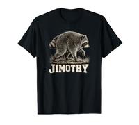 Lone Raccoon Jimothy Sobrevive The Woodlands Meme Fan Support Camiseta gráfica económica