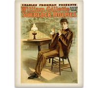 Lone Star Art Sherlock Holmes Theatre Print - 11x14 Impresin sin marco - Gran decoracin vintage y regalo para Sir Arthur Conan Doyle Fans de menos