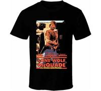 Lone Wolf McQuade Chuck Norris Movie 80s Action Film Fan tee Round Neck Unisex Tops Men's 100% Cotton Short-Sleeve T-Shirts XXL