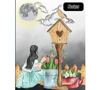 Lonely Girl Elegant Design notebook