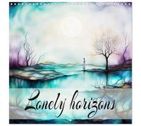 Lonely horizons (Calendar 2026 12" x 24" / 30 x 60 cm (abierto)) CALVENDO 12 Month Wall Calendar