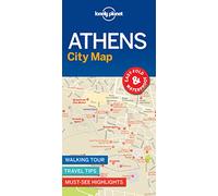 Lonely Planet Athens City Map: Walking Tour, Travel Tips, Must-see Highlights