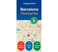 Lonely Planet Barcelona City Map
