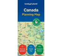 Lonely Planet Canada Planning Map