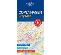 Lonely Planet Copenhagen City Map [Idioma Inglés]