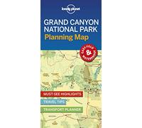 Lonely Planet Grand Canyon National Park Planning Map [Idioma Inglés]