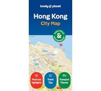 Lonely Planet – Mapa de la ciudad de Hong Kong