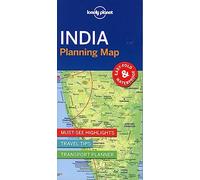 Lonely Planet India Planning Map [Idioma Inglés]
