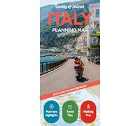 Lonely Planet Italy Planning Map: Durable, Waterproof, Easy-Fold Travel Map with Attractions, Itineraries & Transport Guide - Handy Slipcase for Japan Adventures
