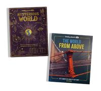 Lonely Planet Kids World Tour - 2 Book Collection Set: Mysteries & Unexplained Enigmas Across the Planet | Epic Birds Eye Photography of Iconic Landscapes & Landmarks