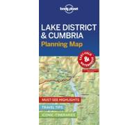 Lonely Planet Lake District & Cumbria Planning Map 1 2019