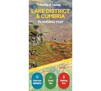 Lonely Planet Lake District & Cumbria Planning Map