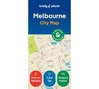 Lonely Planet Lonely Planet Melbourne City Map (Map) (Importación USA)