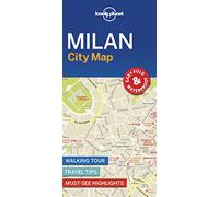 Lonely Planet Milan City Map [Idioma Inglés]