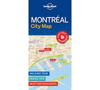 Lonely Planet Montreal City Map