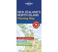 Lonely Planet New Zealand's North Island Planning Map [Idioma Inglés]