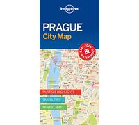Lonely Planet Prague City Map