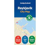 Lonely Planet Reykjavik City Map