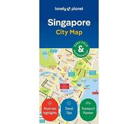 Lonely Planet Singapore City Map