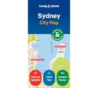 Lonely Planet – Mapa de Sídney – Resistente, impermeable y plegable con atracciones