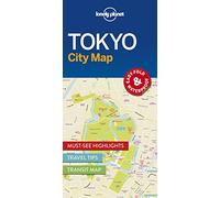 Lonely Planet Tokyo City Map