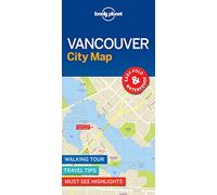 Lonely Planet Vancouver City Map [Idioma Inglés]